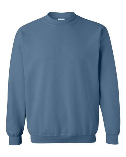 Unisex Heavy Blend™ Crewneck Sweatshirt - Indigo Blue Front