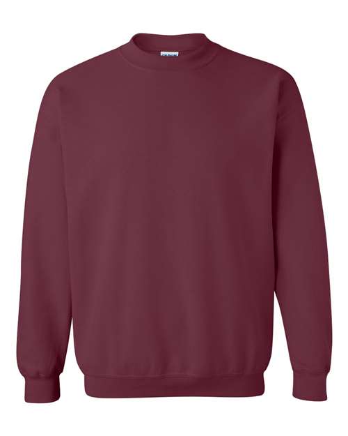Gildan Unisex Heavy Blend™ Crewneck Sweatshirt - Maroon Front