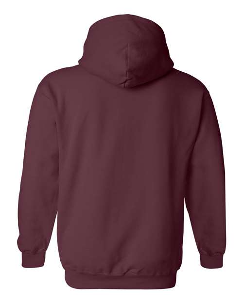 Unisex Heavy Blend™ Hooded Sweatshirt - Maroon Back