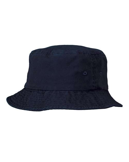 Valucap Bucket Hat - Navy Front