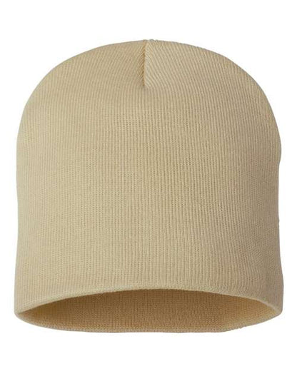 Sportsman 8" Beanie - Camel Front