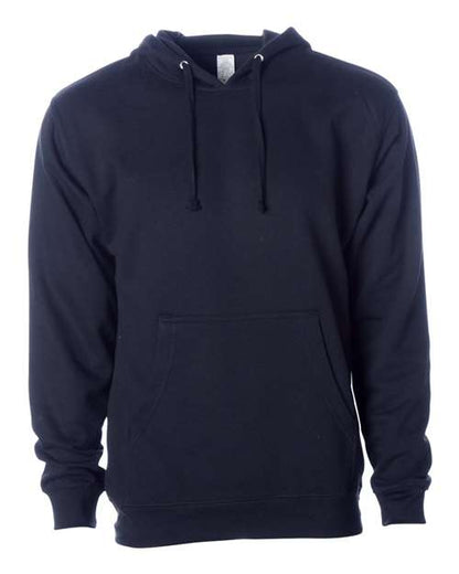 Independent Trading Co. Unisex Midweight Hooded Sweatshirt - Classic Navy Front