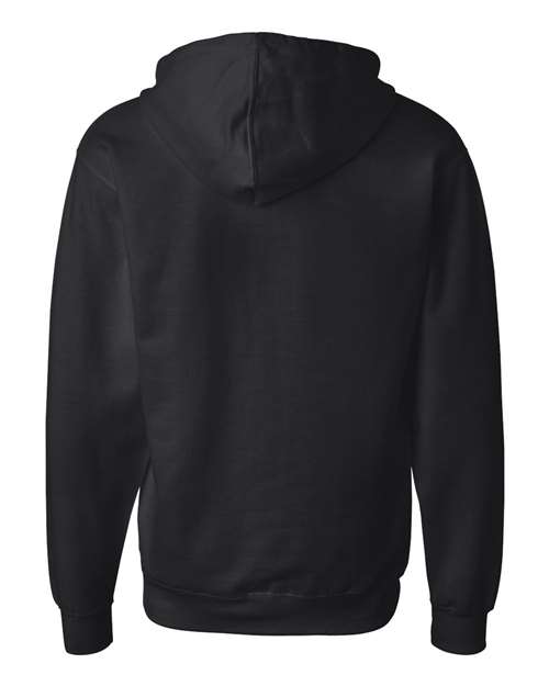 Independent Trading Co. Unisex Midweight Full-Zip Hooded Sweatshirt - Back
