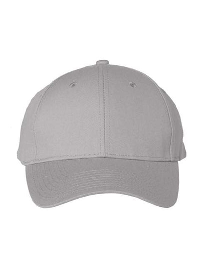 Valucap Lightweight Twill Cap - Grey Front