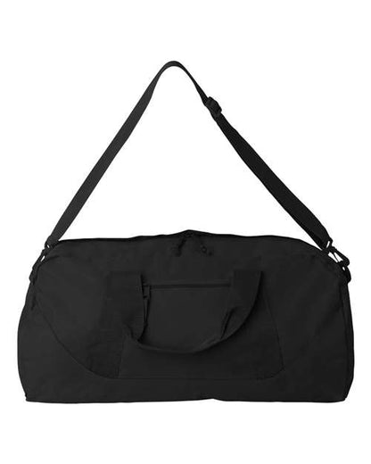 Liberty Bags Recycled 23 1/2" Large Duffel Bag - Black Front