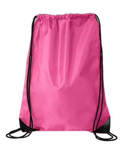 Liberty Bags Value Drawstring Bag - Hot Pink Front