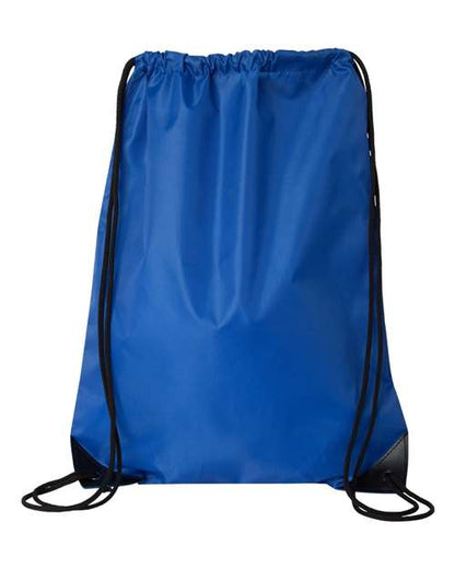 Liberty Bags Value Drawstring Bag - Royal Front