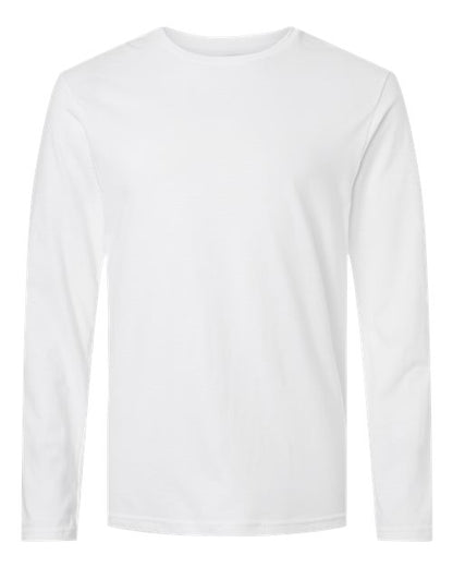 Unisex Softstyle® Long Sleeve T-Shirt - White Front