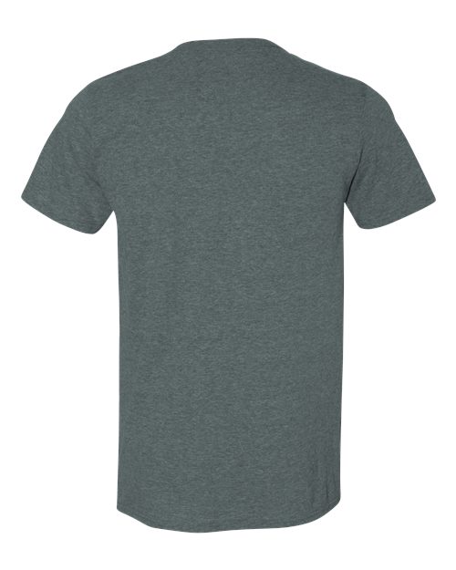Unisex Softstyle® T-Shirt - Dark Heather Back