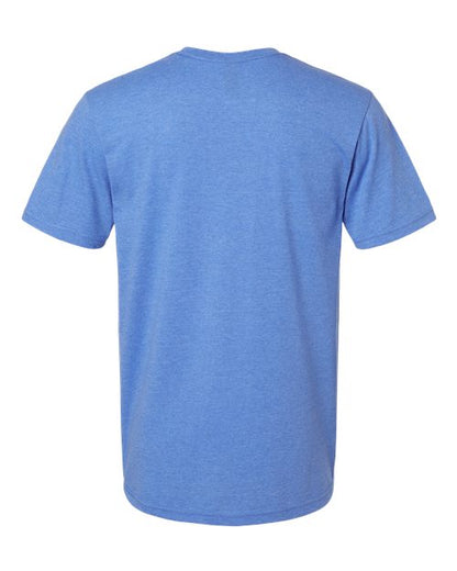 Unisex Softstyle® T-Shirt - Heather Royal Back