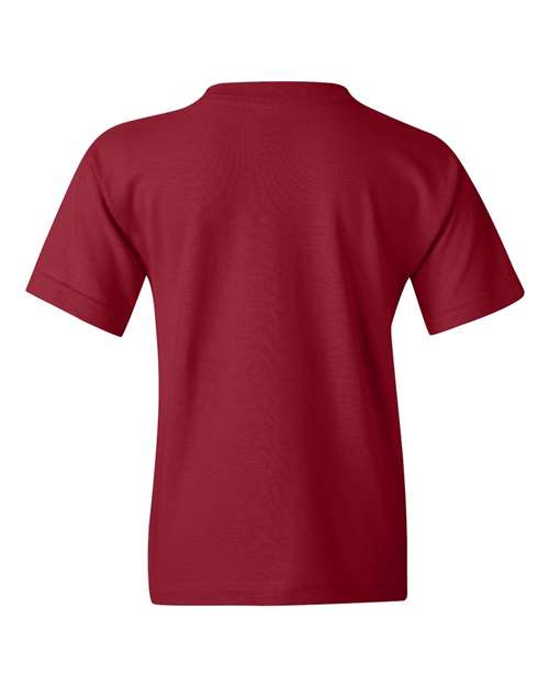 Youth Heavy Cotton™ T-Shirt - Garnet Back
