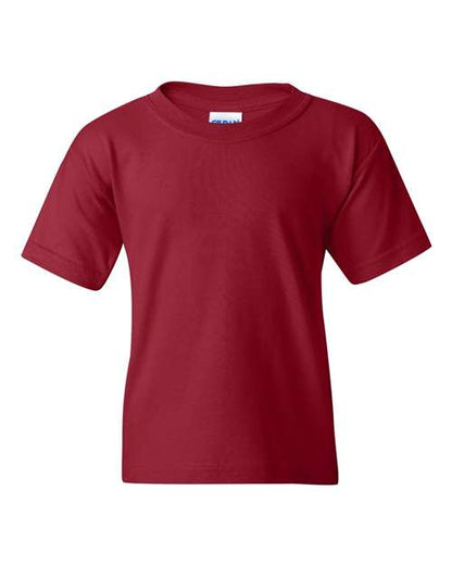 Youth Heavy Cotton™ T-Shirt - Garnet Front