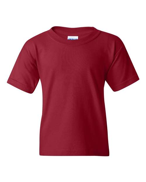 Youth Heavy Cotton™ T-Shirt - Garnet Front