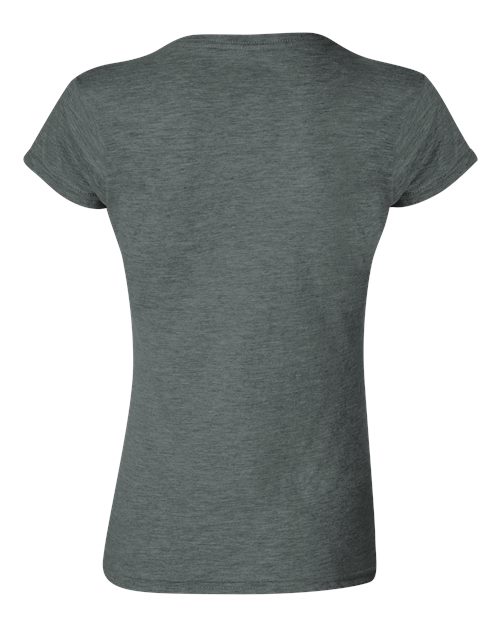 Women's Softstyle® T-Shirt - Dark Heather Back