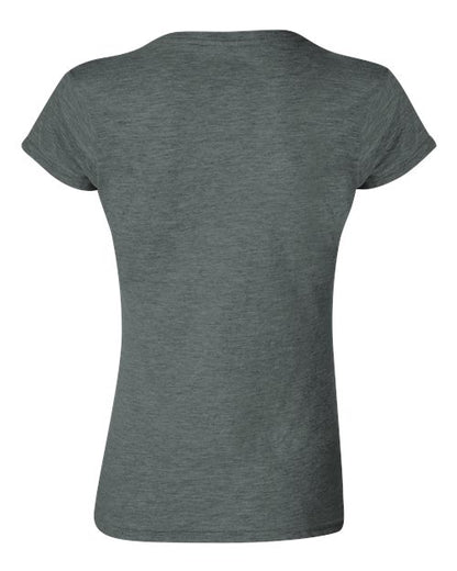 Women's Softstyle® T-Shirt - Dark Heather Back