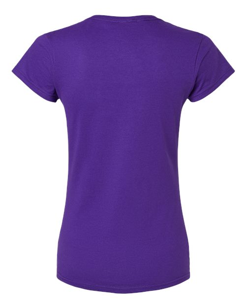 Women's Softstyle® T-Shirt - Purple Back