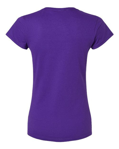 Women's Softstyle® T-Shirt - Purple Back