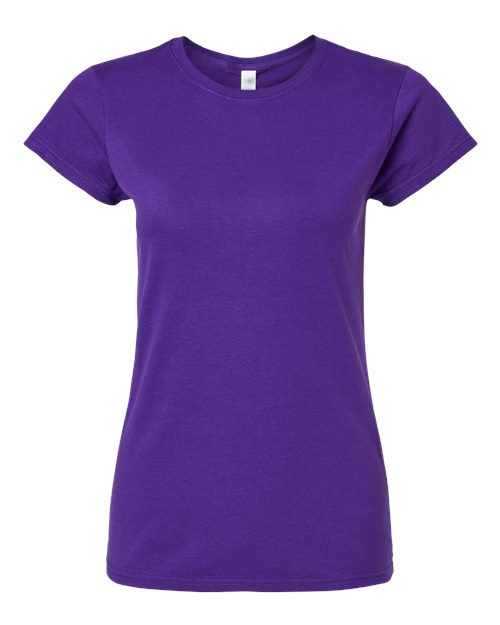 Women's Softstyle® T-Shirt - Purple Front