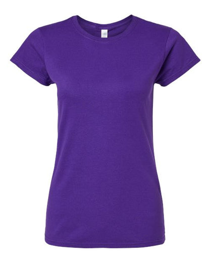 Women's Softstyle® T-Shirt - Purple Front