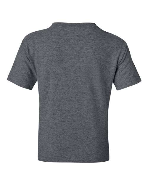 Youth DryBlend® T-Shirt - Dark Heather Back