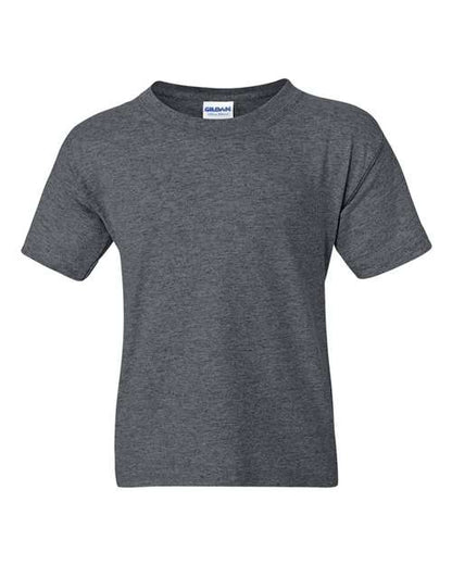 Youth DryBlend® T-Shirt - Dark Heather Front
