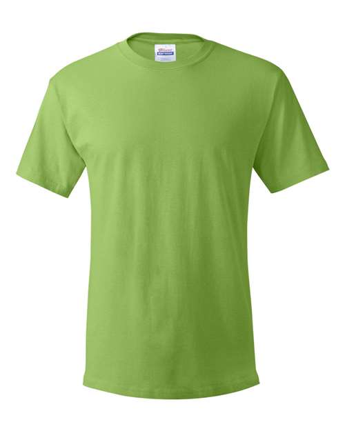 Hanes Unisex Essential-T T-Shirt - Lime Front