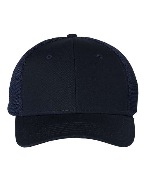 Valucap Spacer Mesh-Back Cap - Navy Front
