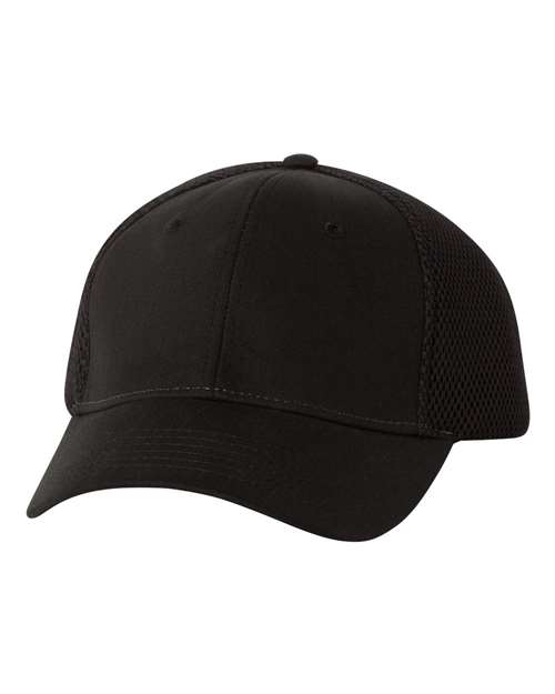 Valucap Spacer Mesh-Back Cap - Black Front