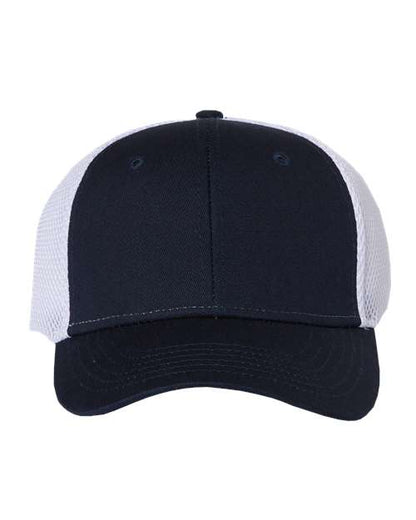 Valucap Spacer Mesh-Back Cap - Navy/ White Front