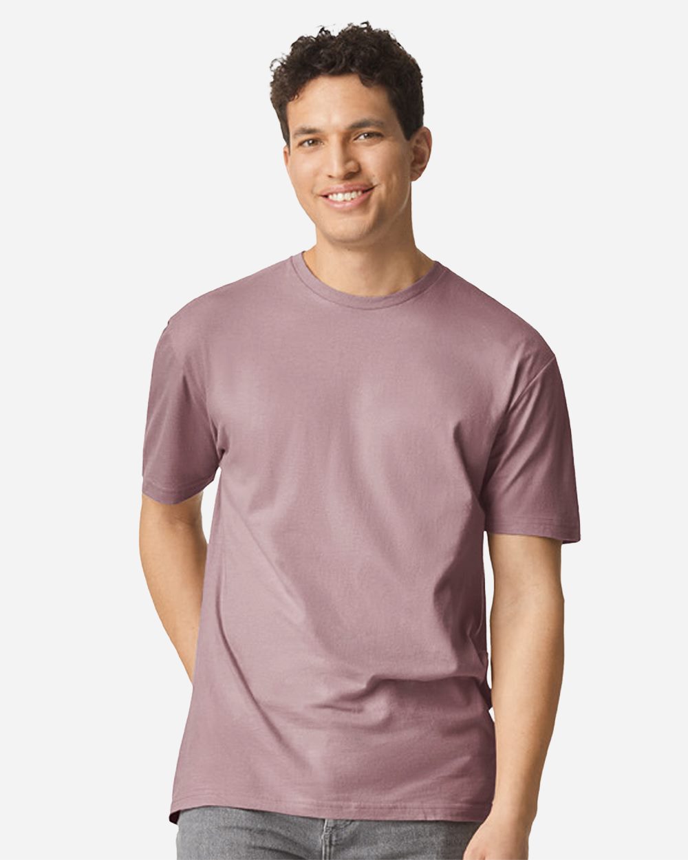 Unisex Softstyle® T-Shirt - Fan Dark Purple Front