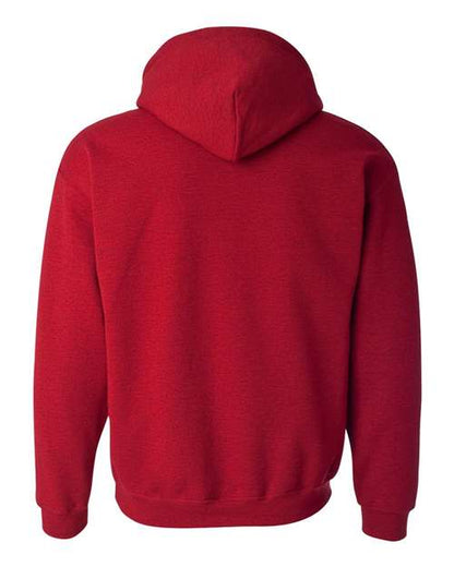 Unisex Heavy Blend™ Hooded Sweatshirt - Antique Cherry Red Back
