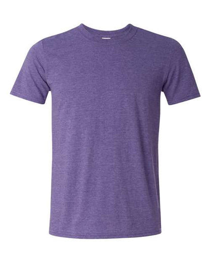 Unisex Softstyle® T-Shirt - Heather Purple Front