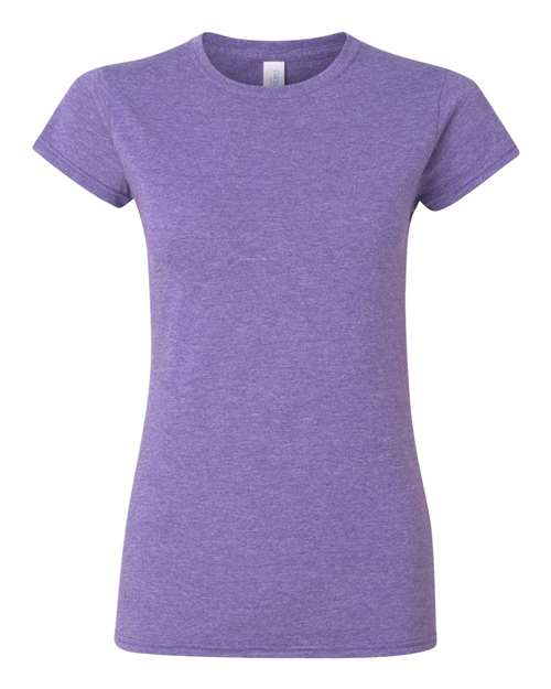 Women's Softstyle® T-Shirt - Heather Purple Front
