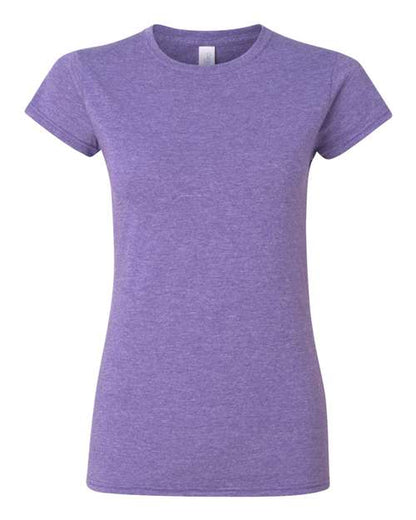 Women's Softstyle® T-Shirt - Heather Purple Front