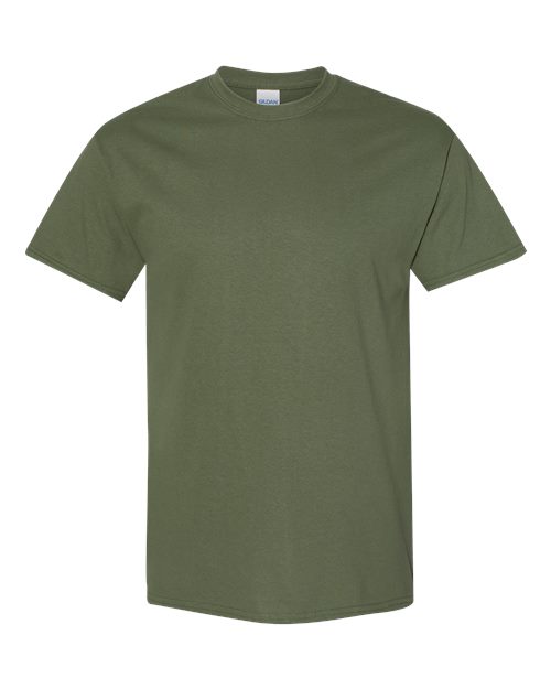 Youth Heavy Cotton™ T-Shirt - Military Green Front