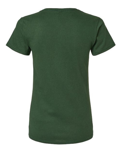 Women's Heavy Cotton™ T-Shirt - Forest Green Back