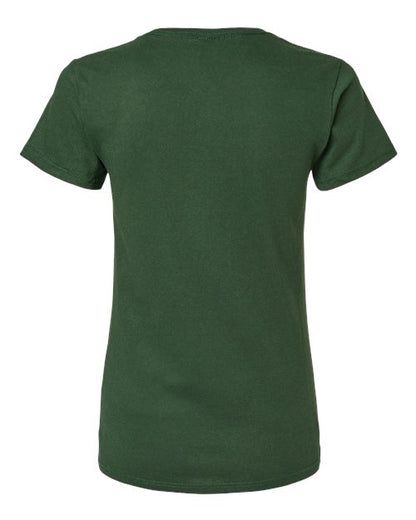 Women's Heavy Cotton™ T-Shirt - Forest Green Back