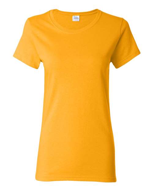 Women's Heavy Cotton™ T-Shirt - Gold Front