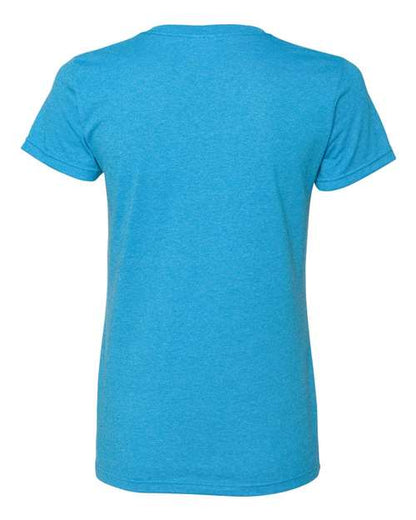 Women's Heavy Cotton™ T-Shirt - Heather Sapphire Back