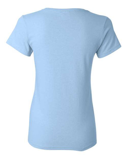 Women's Heavy Cotton™ T-Shirt - Light Blue Back