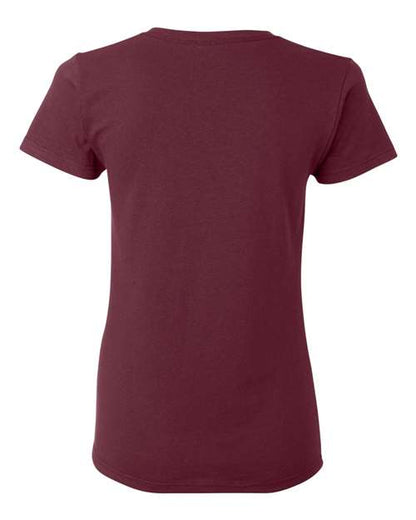 Women's Heavy Cotton™ T-Shirt - Maroon Back