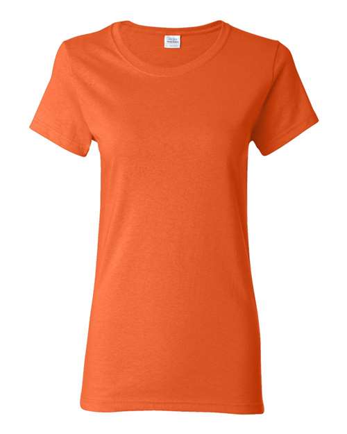 Women's Heavy Cotton™ T-Shirt - Orange Front