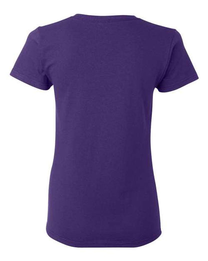 Women's Heavy Cotton™ T-Shirt - Purple Back