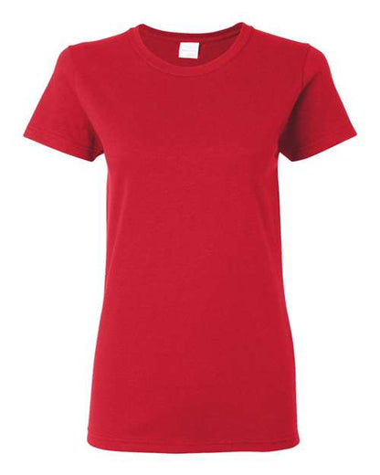 Women's Heavy Cotton™ T-Shirt - Red Front