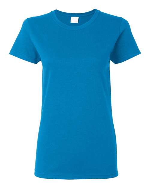 Women's Heavy Cotton™ T-Shirt - Sapphire Front