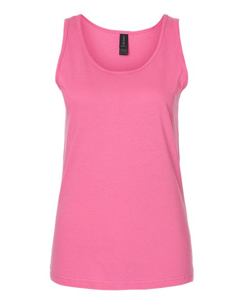 Gildan Women's Softstyle® Tank Top - Azalea Front