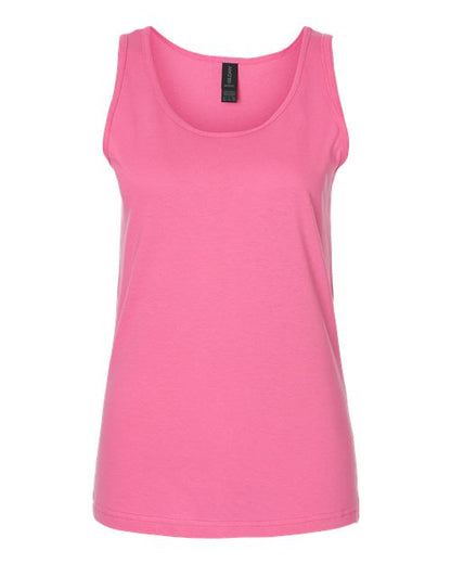 Gildan Women's Softstyle® Tank Top - Azalea Front