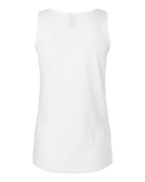 Women's Softstyle® Tank Top - White Back
