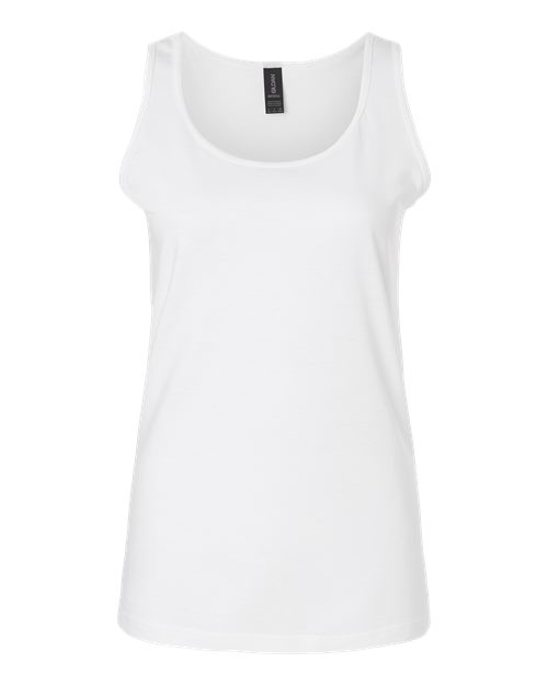 Women's Softstyle® Tank Top - White Front