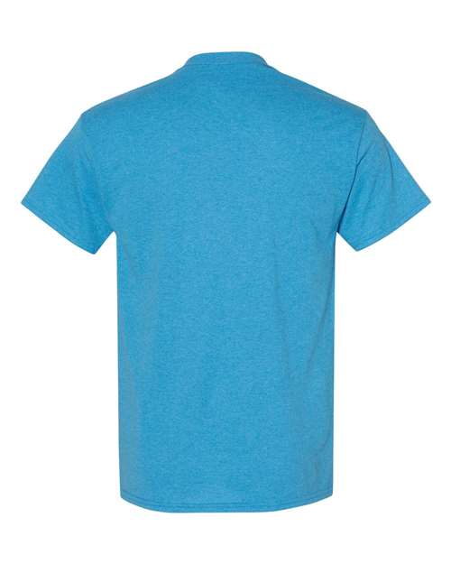 Unisex Heavy Cotton™ T-Shirt - Heather Sapphire Back
